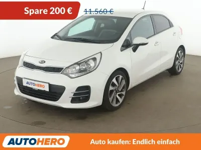 Gebraucht Kia Rio Spirit 109 PS (80 kW) 2016 Weiß Kleinwagen