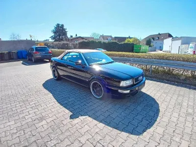 Gebraucht Audi 80 133 PS (97 kW) 1991 Schwarz Cabrio