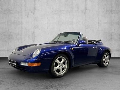 Blau Gebraucht 1994 Porsche 993 Cabrio | 62.900 €
