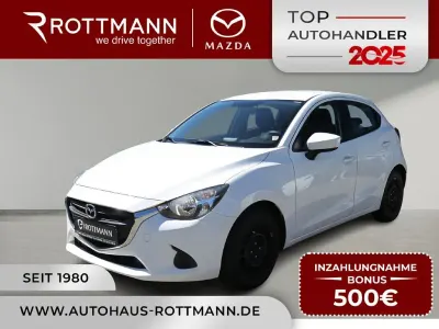 Gebraucht Mazda 2 Prime-Line 75 PS (55 kW) 2016 Weiß Limousine