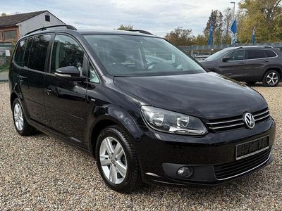 Gebraucht VW Touran Match 105 PS (77 kW) 2012 Schwarz Van / Kleinbus