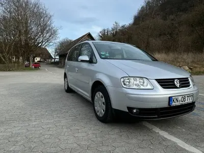 Gebraucht VW Touran 116 PS (85 kW) 2005 Silber Van / Kleinbus