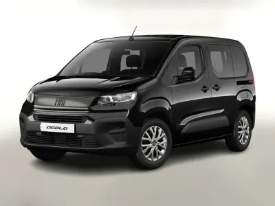 Neu Fiat Doblò 101 PS (74 kW) 2025 Cinema schwarz metallic Van / Kleinbus