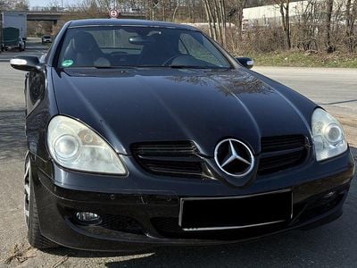 Brugt Mercedes SLK200 Edition 163 HK (119 kW) 2007 Sort Cabriolet