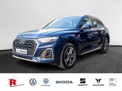 Gebraucht Audi Q5 S-Line 299 PS (219 kW) 2021 Navarrablau metallic SUV