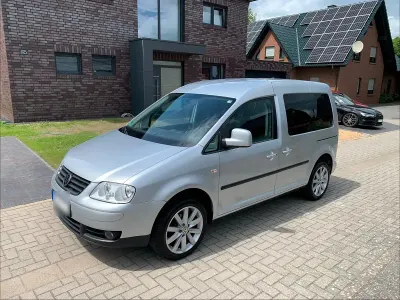 Gebraucht VW Caddy 105 PS (77 kW) 2007 Silber Van / Kleinbus