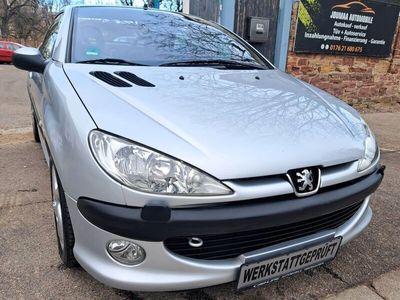 gebraucht Peugeot 206 CC Cabriolet Platinum/Tüv+Insp.neu/Vollleder