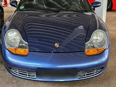 Gebraucht Porsche Boxster 220 PS (161 kW) 1999 Blau Cabrio