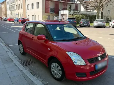 Gebraucht Suzuki Swift 68 PS (50 kW) 2009 Rot Kleinwagen