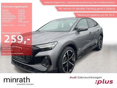 Grau Gebraucht 2023 Audi Q4 Sportback e-tron Ambiente SUV | 36.430 € (Fairer Preis)