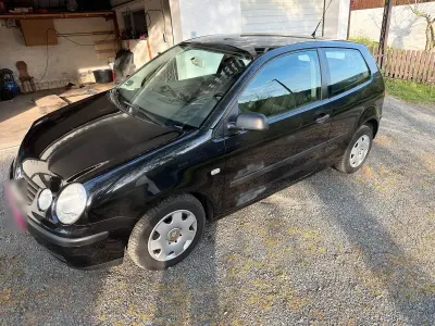 Gebraucht VW Polo 54 PS (39 kW) 2004 Schwarz Kleinwagen
