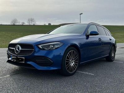 Gebraucht Mercedes C200 163 PS (119 kW) 2022 Blau Kombi