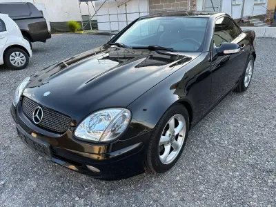 Gebraucht Mercedes SLK200 163 PS (119 kW) 2002 Schwarz Cabrio