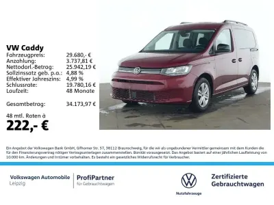 Gebraucht VW Caddy Life 122 PS (89 kW) 2024 Rot Van / Kleinbus