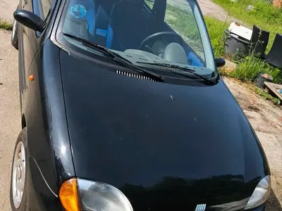 Gebraucht Fiat Seicento 40 PS (29 kW) 1999 Schwarz Kleinwagen