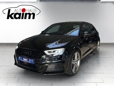 Usata Audi A3 S-Line 150 CV (110 kW) 2016 Nero Berlina