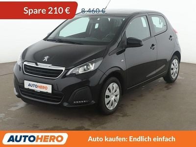 Gebraucht Peugeot 108 Active 69 PS (50 kW) 2018 Schwarz Kleinwagen