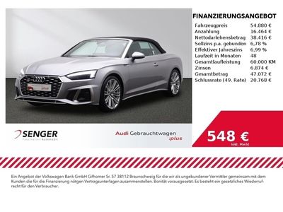 gebraucht Audi S5 Cabriolet 3.0 TFSI quattro Matrix B&O AHK