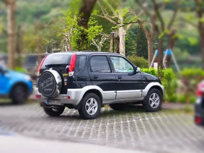 Gebraucht Daihatsu Terios 86 PS (63 kW) 2005 Schwarz SUV
