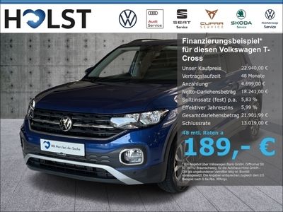 gebraucht VW T-Cross - 1.0TSI Active, NAV, AHK