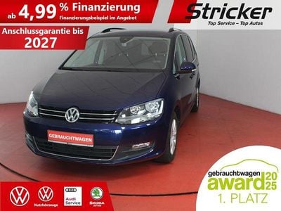 Gebraucht VW Sharan Comfortline 150 PS (110 kW) 2022 Blau Van / Kleinbus