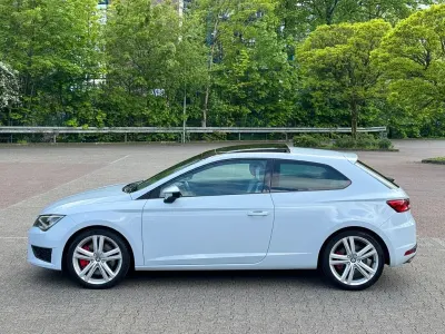 Gebraucht Seat Leon SC Cupra 265 265 PS (194 kW) 2016 Weiß Kleinwagen