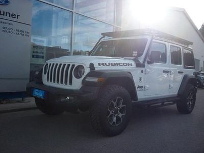 Gebraucht Jeep Wrangler Unlimited Rubicon 200 PS (147 kW) 2019 Weiß SUV