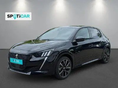 Gebraucht Peugeot e-208 GT 100 kW (136 PS) 2022 Schwarz Kleinwagen