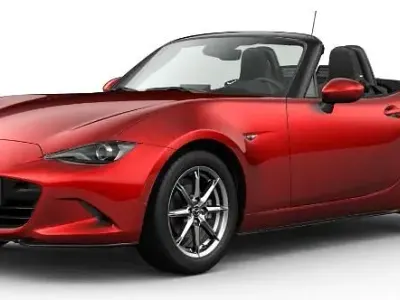 Nowe Mazda MX5 Exclusive-Line 132 KM (97 kW) 2025 Czerwony Kabriolet