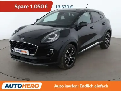Gebraucht Ford Puma Titanium 125 PS (91 kW) 2022 Schwarz SUV