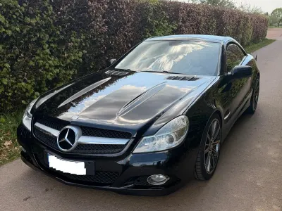 Gebraucht Mercedes SL350 316 PS (232 kW) 2009 Schwarz Cabrio