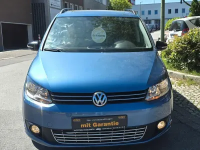 Gebraucht VW Touran Match 105 PS (77 kW) 2012 Acapulcoblau metallic Van / Kleinbus