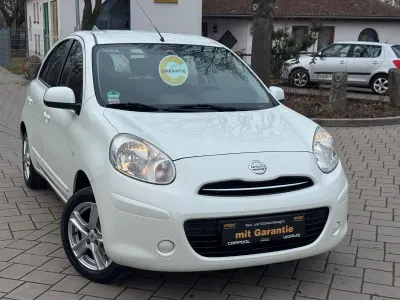 Gebraucht Nissan Micra Acenta 80 PS (58 kW) 2011 Weiß Limousine