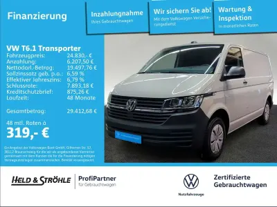 Gebraucht VW Transporter 110 PS (80 kW) 2021 Ascotgrau Van