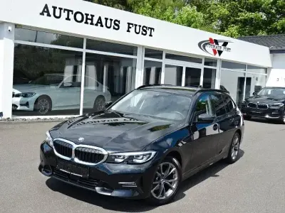 Gebraucht BMW 318 Sport Line 136 PS (100 kW) 2021 Schwarz Kombi