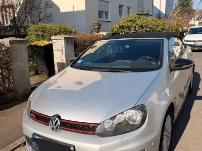 Brugt VW Golf Cabriolet GTI 211 HK (155 kW) 2014 Sølv Cabriolet