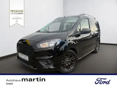 Gebraucht Ford Tourneo Courier Sport 101 PS (74 kW) 2019 Schwarz Van / Kleinbus