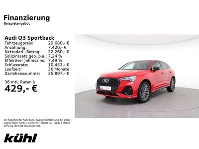 gebraucht Audi Q3 Sportback 35 TFSI S line LED Navi 19"