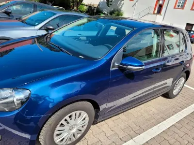 Gebraucht VW Golf VI Trendline 80 PS (58 kW) 2010 Blau Kleinwagen