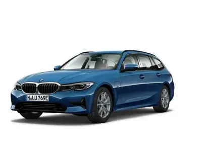 Gebraucht BMW 320e Sport Line 204 PS (150 kW) 2022 Blau Kombi