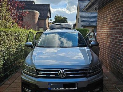 Gebraucht VW Tiguan Allspace R-line 239 PS (175 kW) 2019 Silber SUV