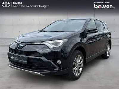 Gebraucht Toyota RAV4 Hybrid Executive 197 PS (144 kW) 2019 Black mica / ink SUV