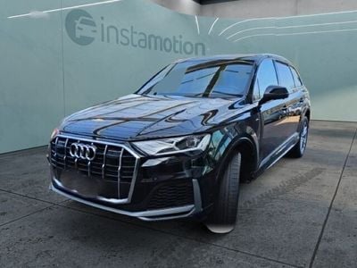 Schwarz Gebraucht 2022 Audi Q7 S-Line SUV | 61.100 € (Etwas zu teuer)