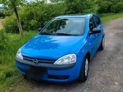 Gebraucht Opel Corsa 58 PS (42 kW) 2001 Blau Kleinwagen