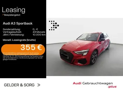 Gebraucht Audi A3 S-Line 150 PS (110 kW) 2023 Tangorot metallic Limousine