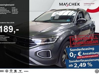 Gebraucht VW T-Roc Goal 150 PS (110 kW) 2025 Indiumgrau metallic schwarz SUV