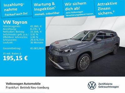 Gebraucht VW Tayron Life 193 PS (141 kW) 2025 Delfingrau metallic (metallic) SUV
