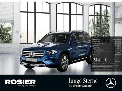 Gebraucht Mercedes GLB200 Advanced Plus 163 PS (119 kW) 2024 Blau / spektralblau SUV