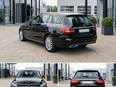 Usata Mercedes C220 Avantgarde 170 CV (125 kW) 2017 Nero Station wagon