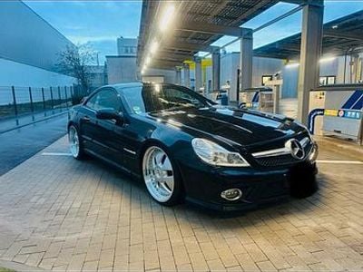 Usata Mercedes SL350 AMG 315 CV (231 kW) 2008 Nero Cabrio